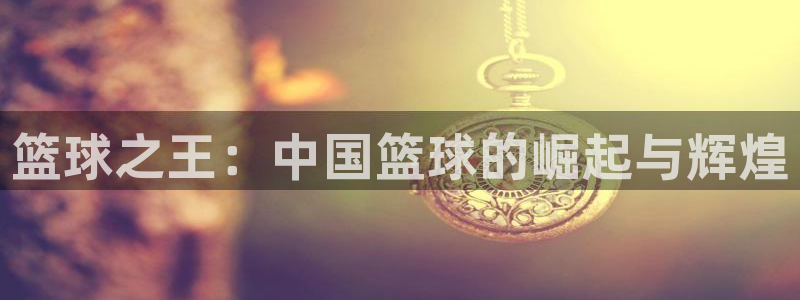 篮球之王：中国篮球的崛起与辉煌