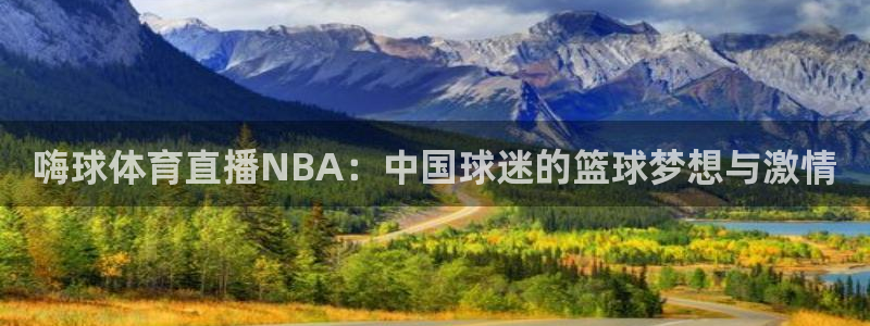 嗨球体育直播NBA：中国球迷的篮球梦想与激情