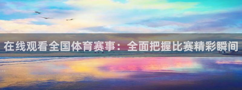 在线观看全国体育赛事：全面把握比赛精彩瞬间